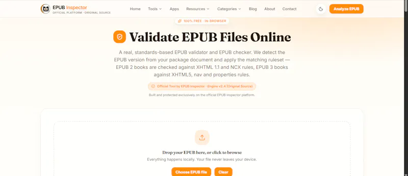 EPUB Inspector screenshot 8