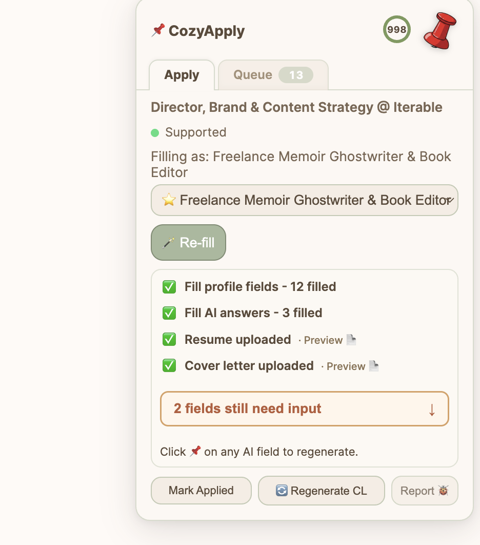 CozyJobs gallery image