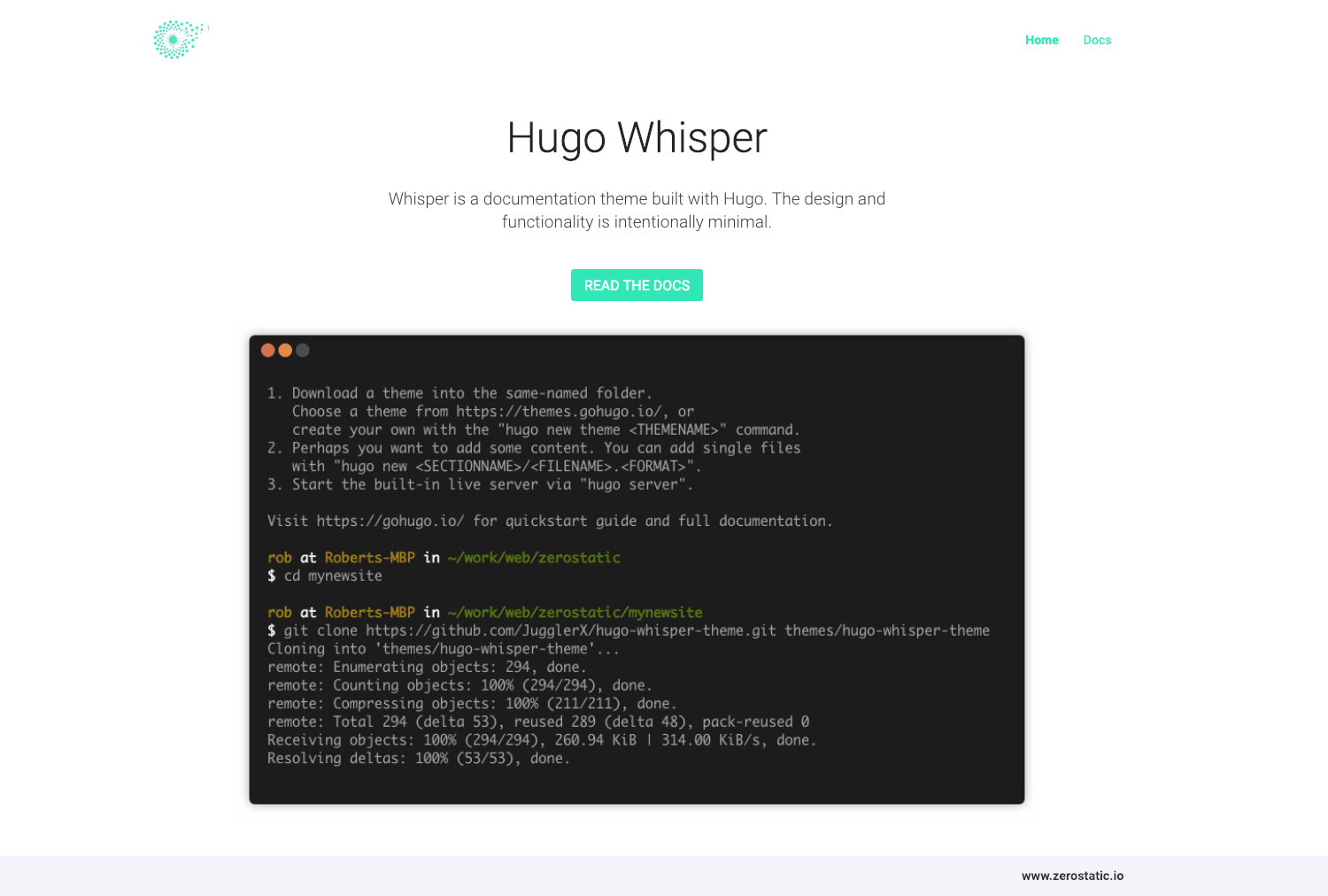 Hugo Whisper gallery image