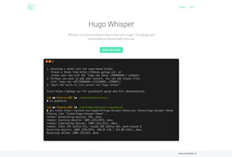 Hugo Whisper gallery image