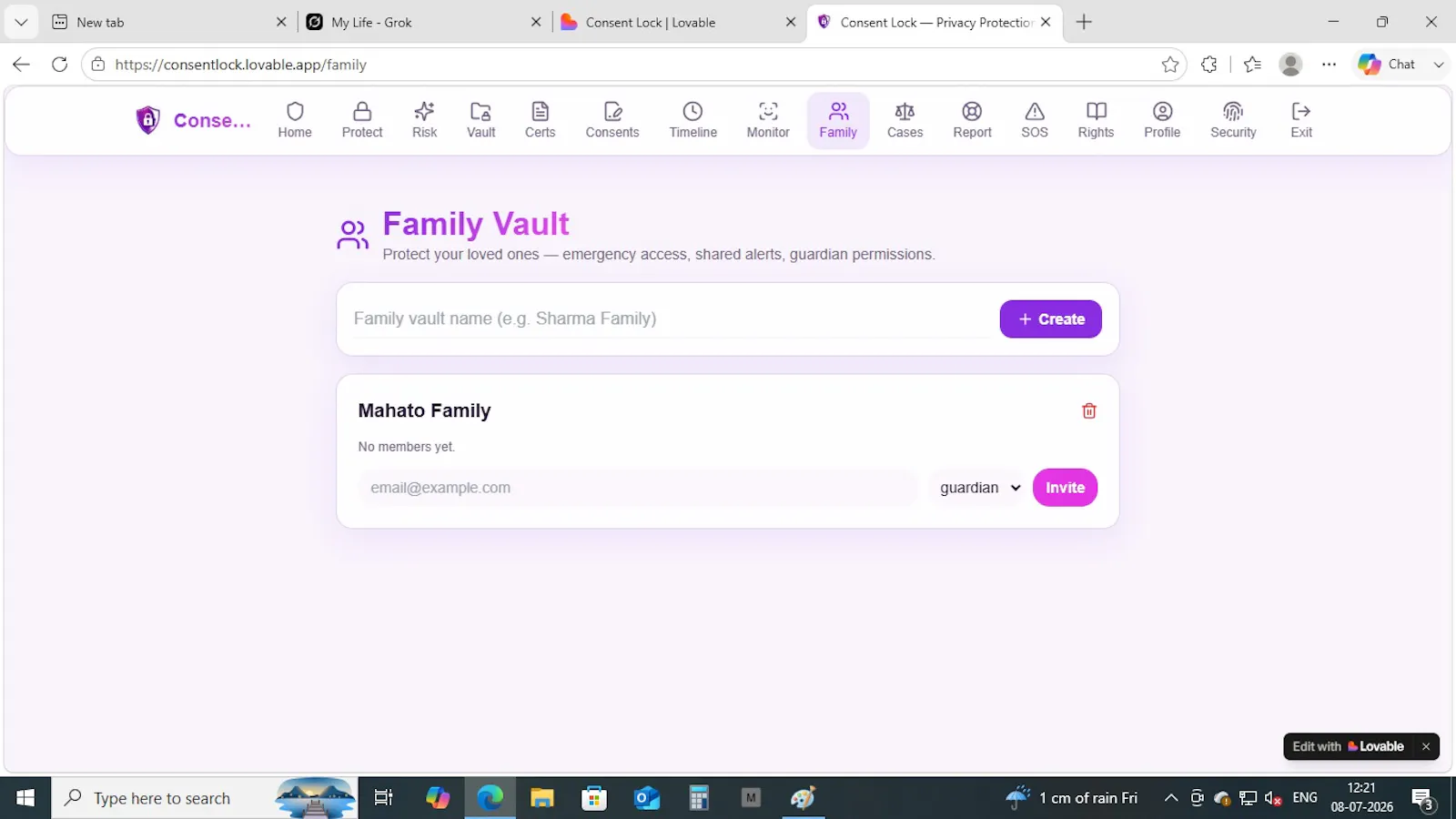 Consent Lock screenshot 5