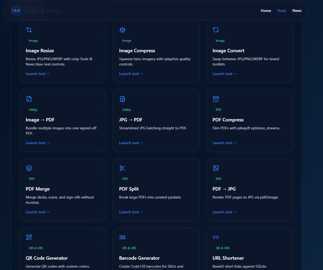 Tools & News gallery image