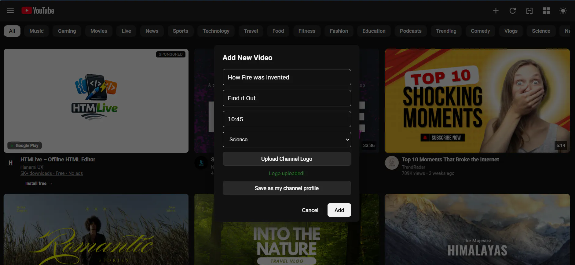 VidVisual gallery image