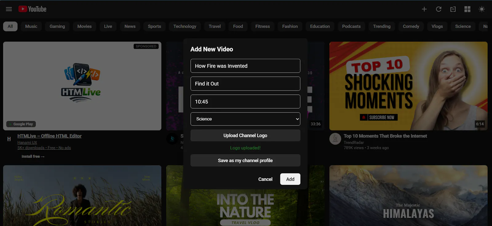 VidVisual screenshot 3