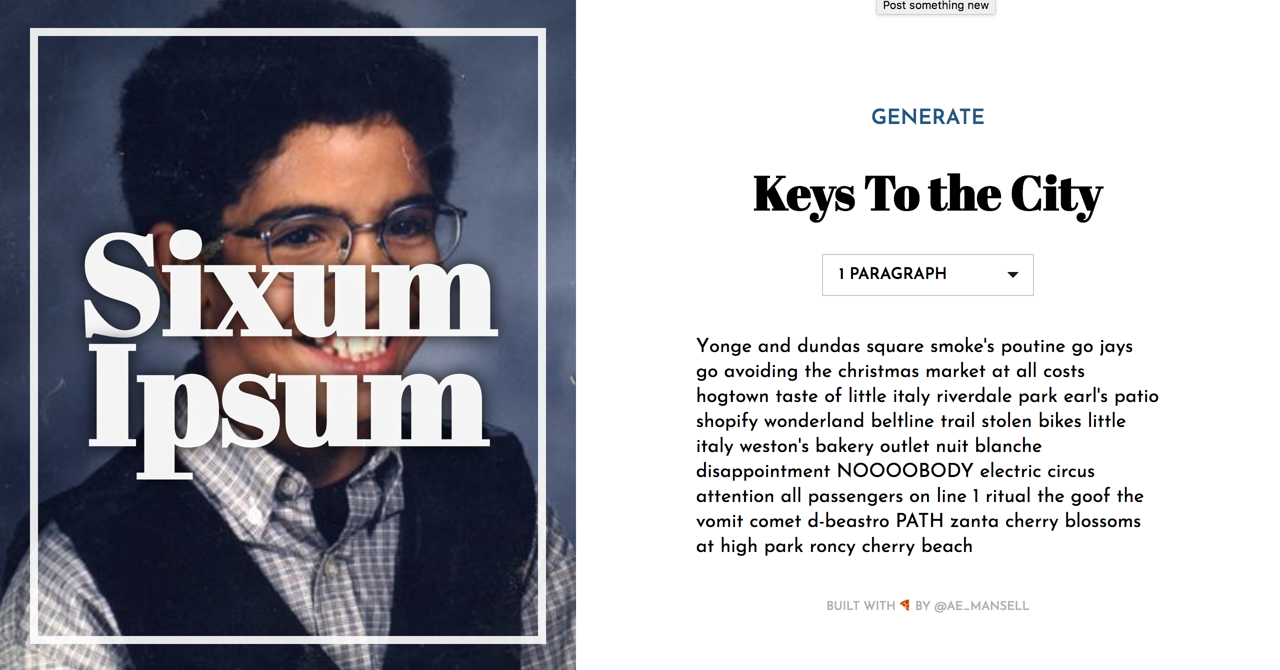 Sixum Ipsum gallery image