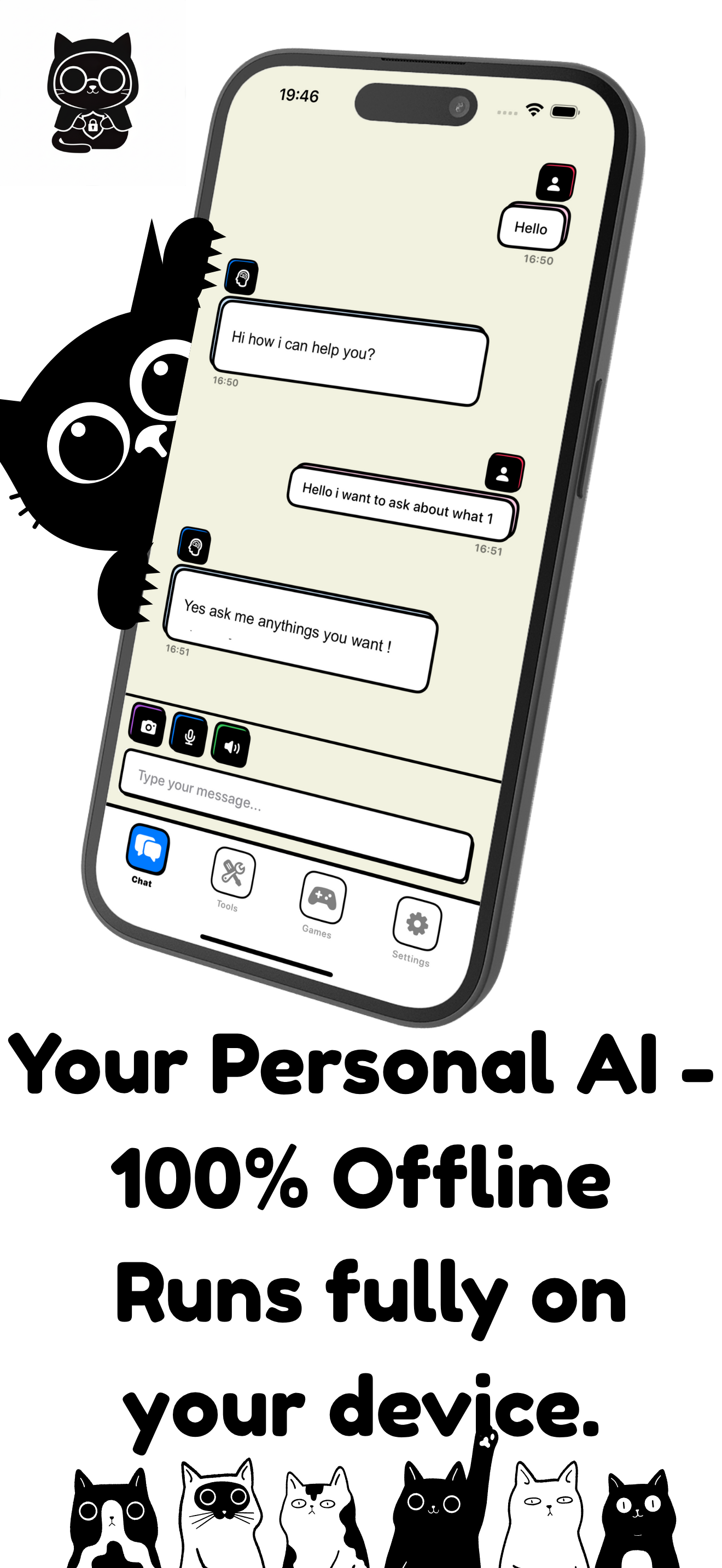Private Mind - Offline AI App gallery image