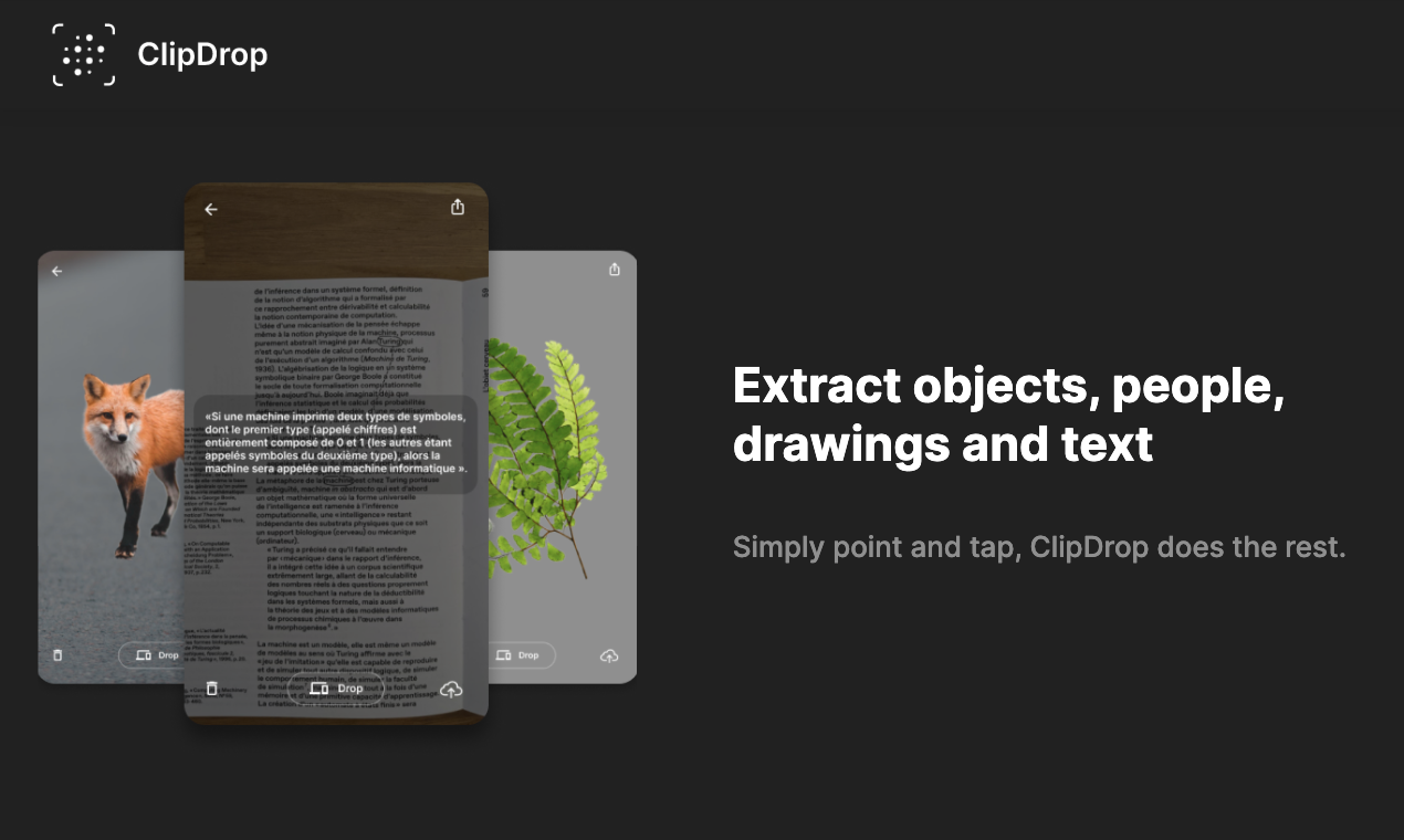 ClipDrop Product Hunt Image