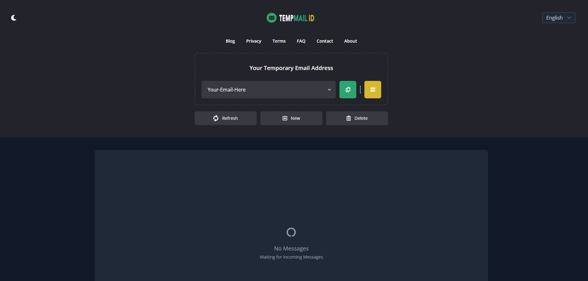 Temp Mail ID - Screenshot 3 showing product features and functionality