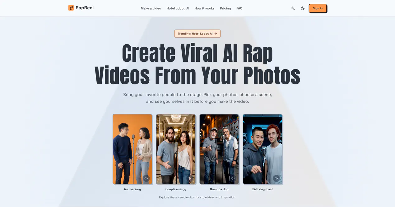 RapReel gallery image