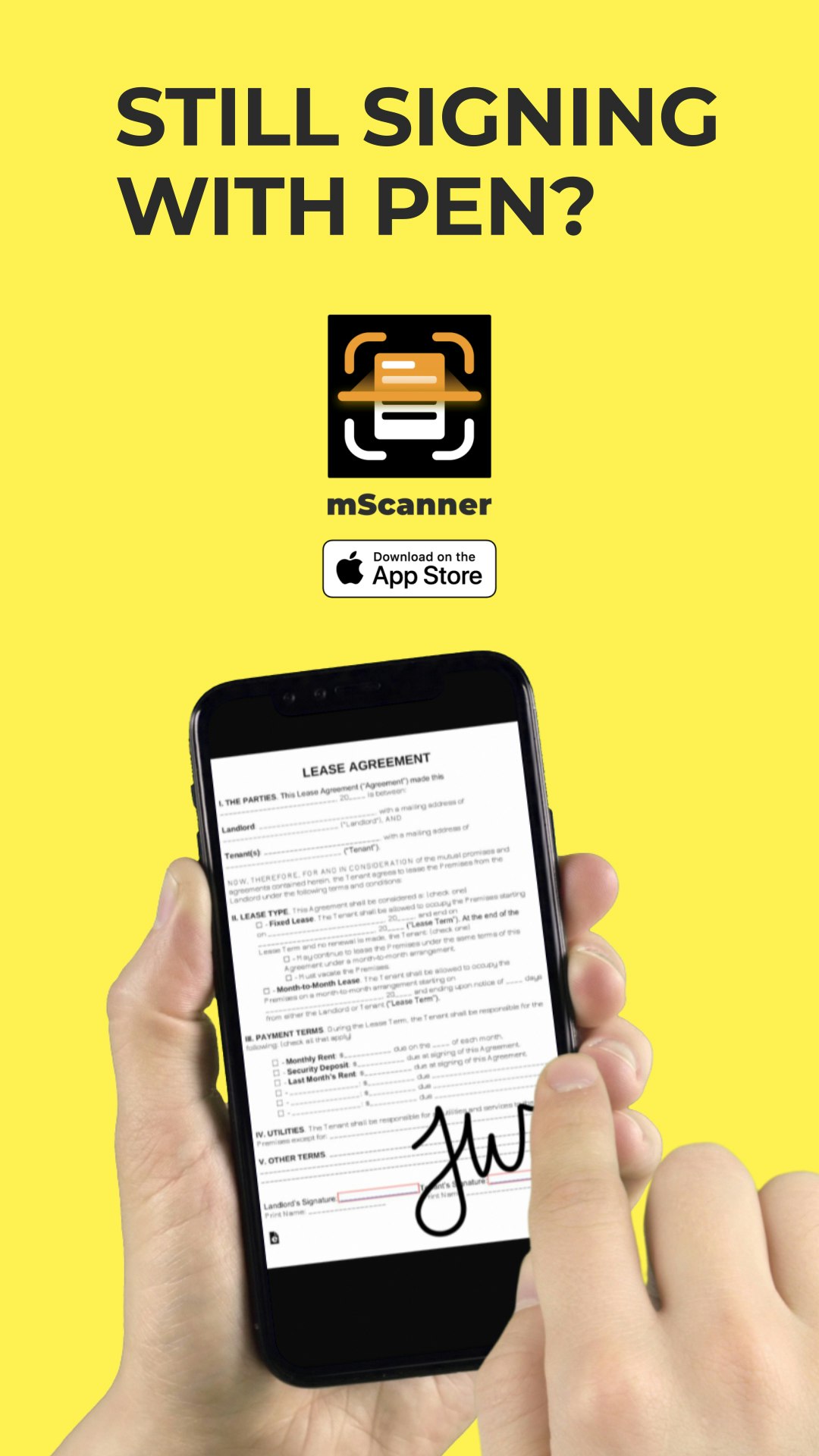 MSCANNER - PDF -scanner - Scan documenten, foto en teken media 2