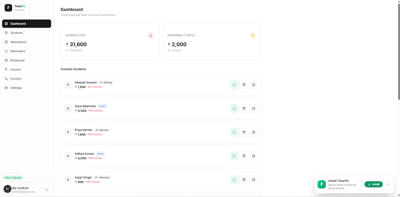 TutorPe screenshot 1