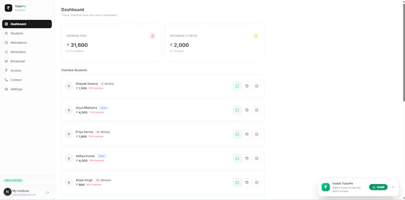 TutorPe screenshot 1