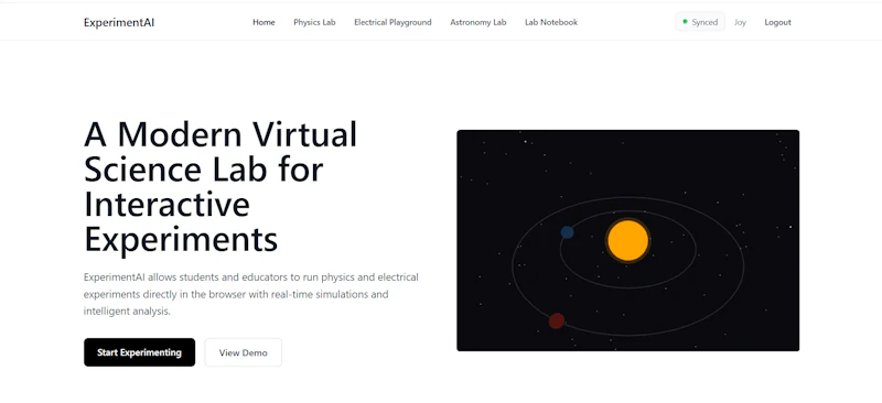 ExperimentAI screenshot 1