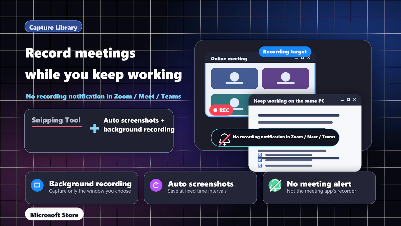 Capture Library screenshot 1
