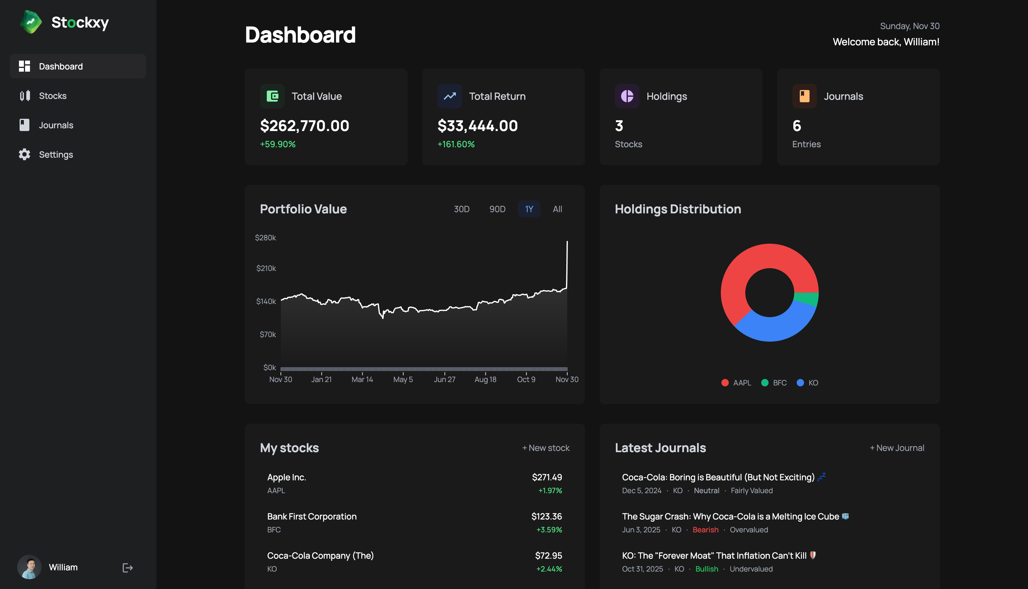 Stockxy - Screenshot 4 showing product features and functionality