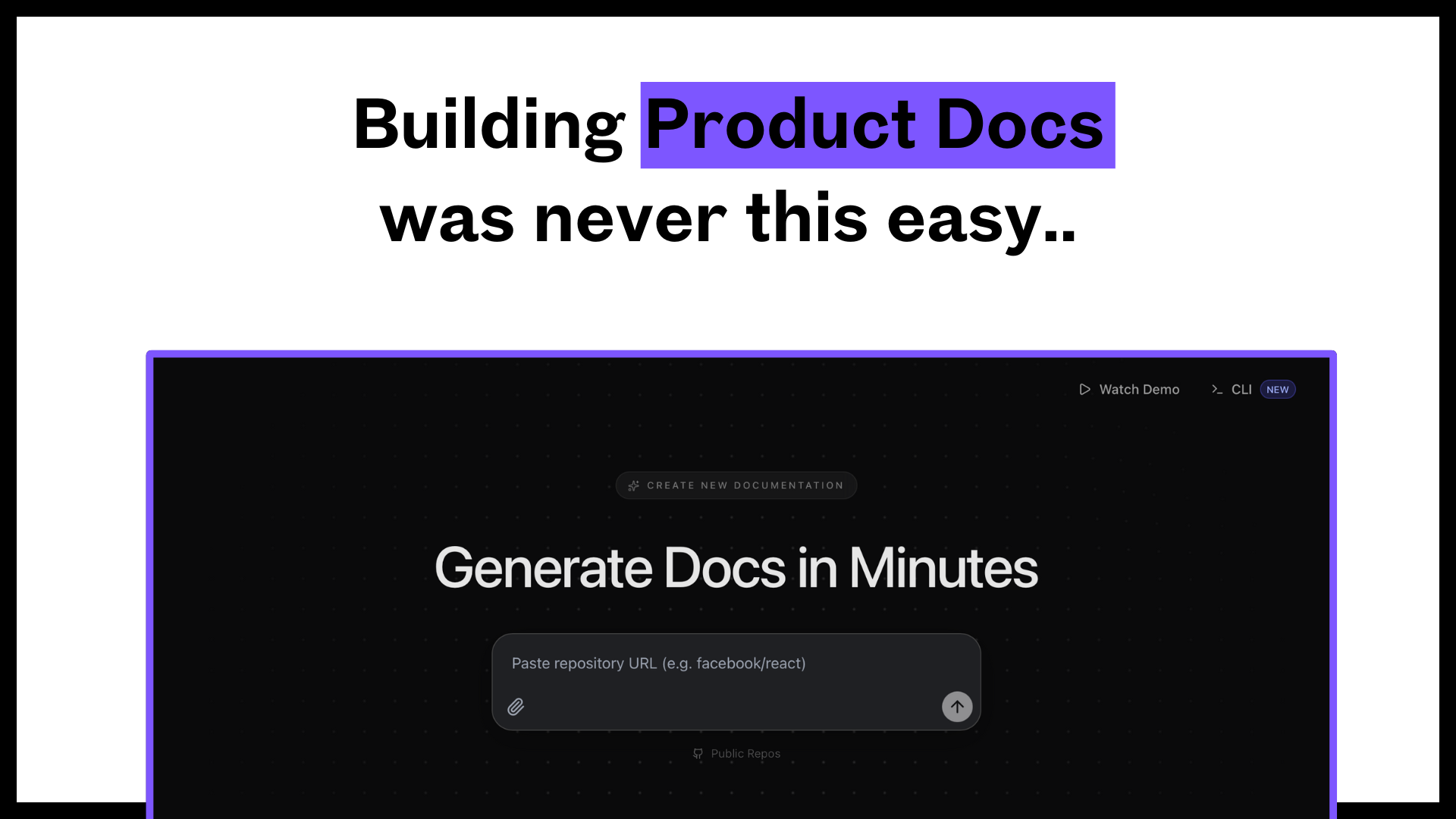SuperDocs - Main product screenshot demonstrating key features and user interface