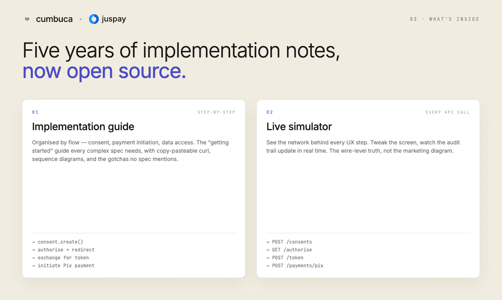 Open Finance Playground screenshot 2