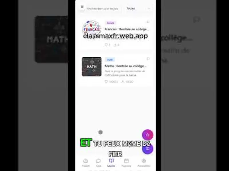 ClassMax screenshot 1 (video preview)