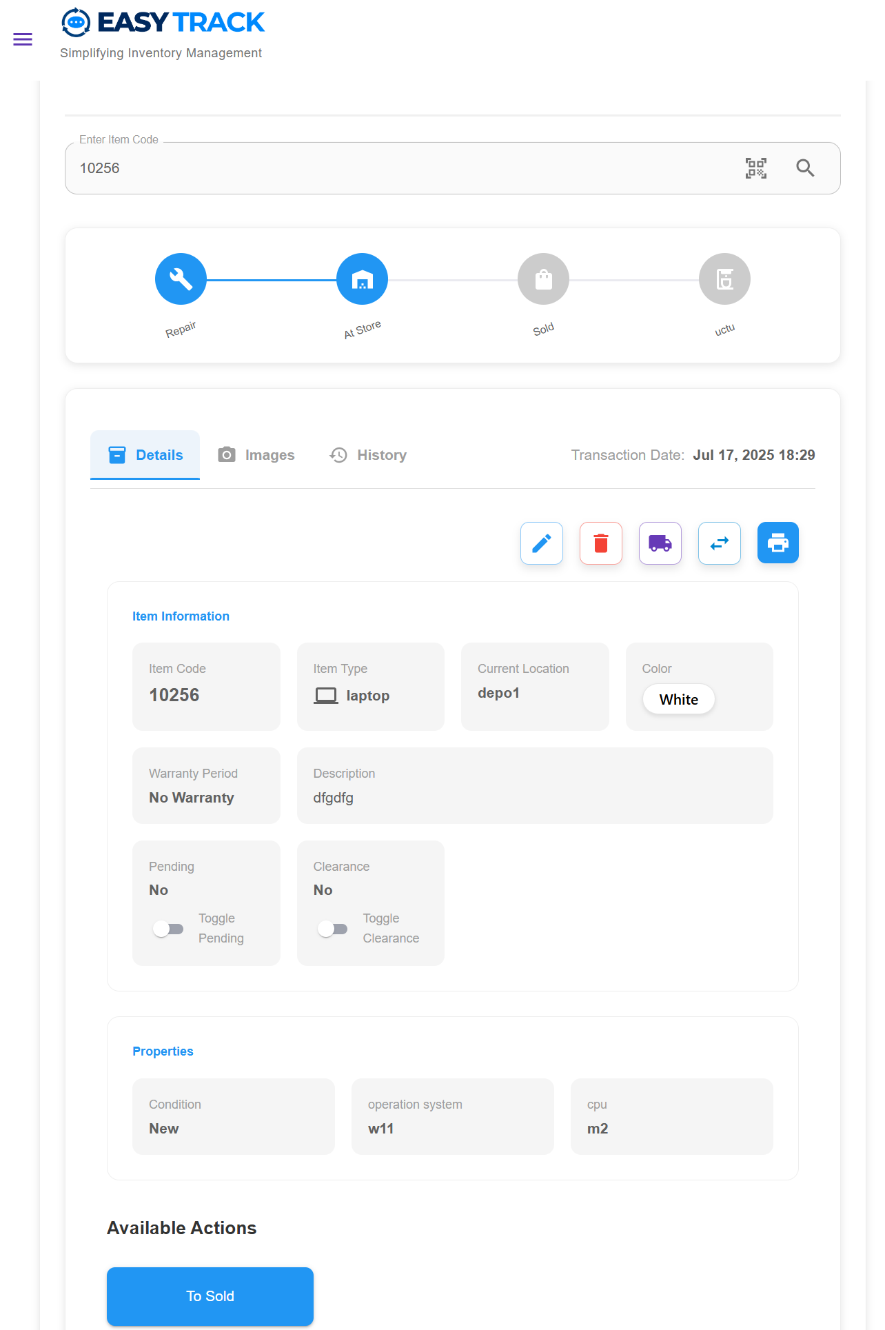 EasyTrack - Inventory & Sales Tracker gallery image