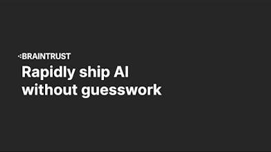 Braintrust AI Toolkit - комплексное, универсальное решение для создания первоклассных приложений искусственного интеллекта.