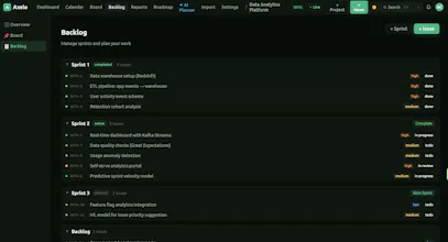 Axelo — Project Management gallery image