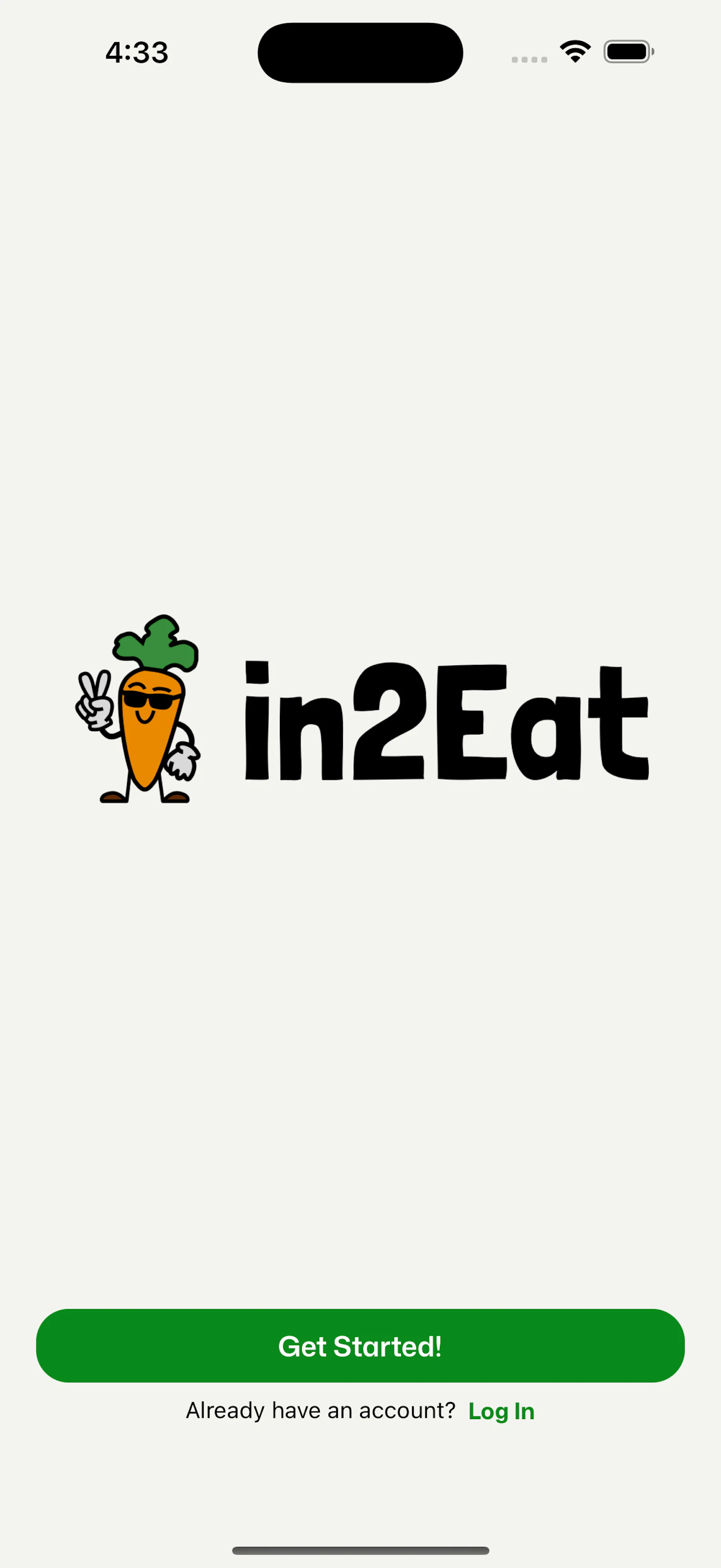 In2Eat screenshot 1
