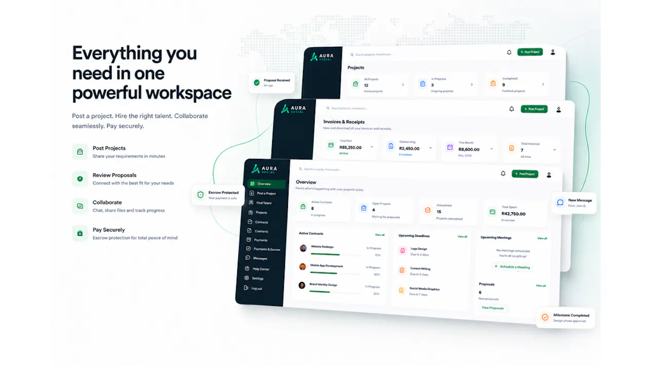 Aura Social product