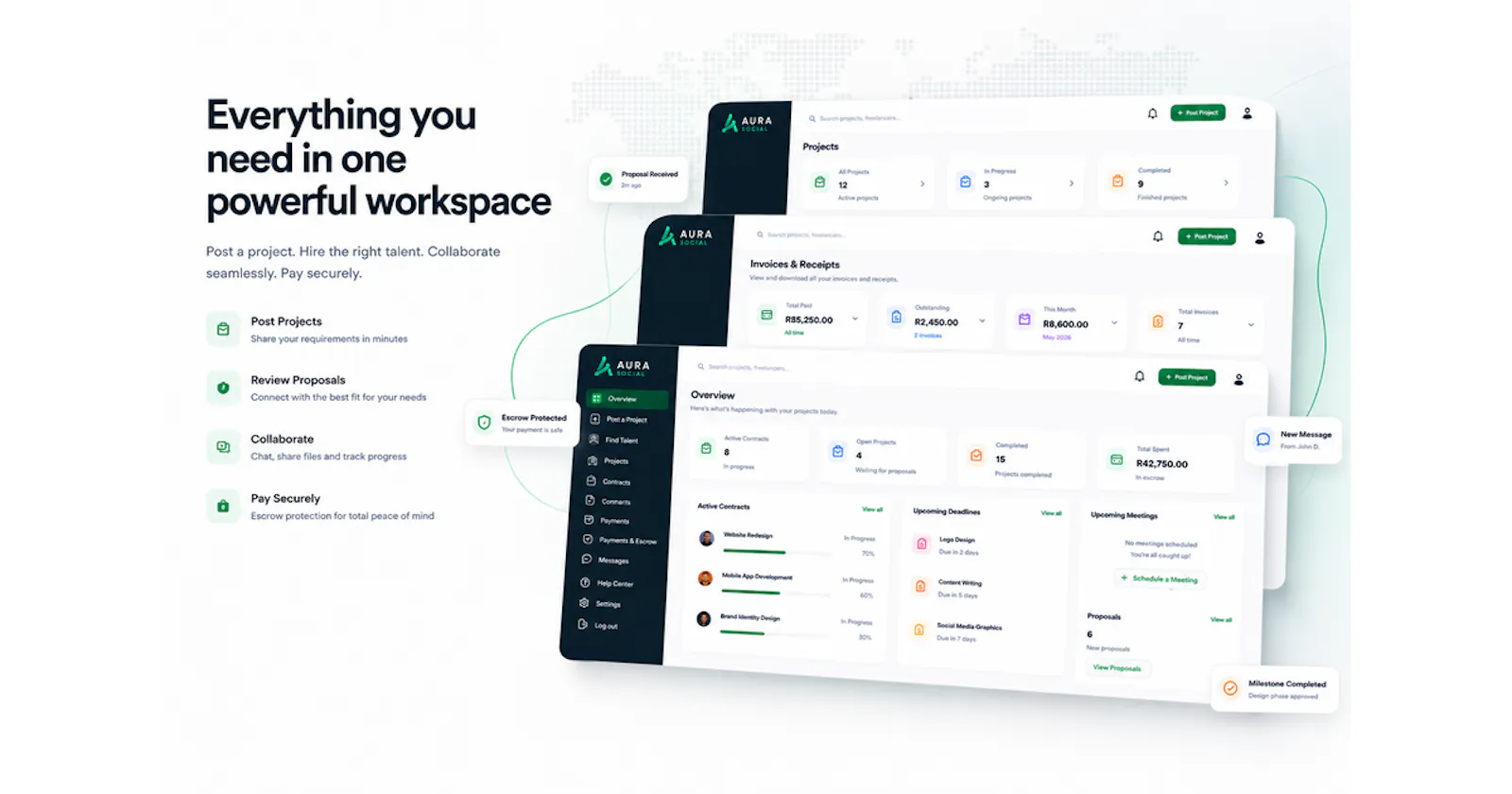 Aura Social screenshot 1