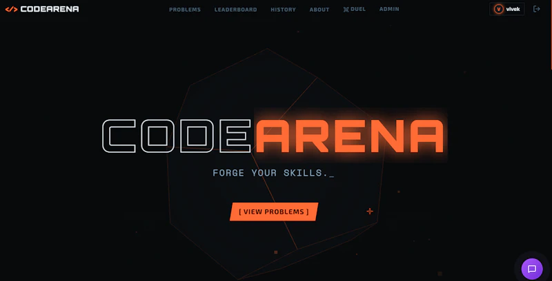 CodeArena screenshot 1