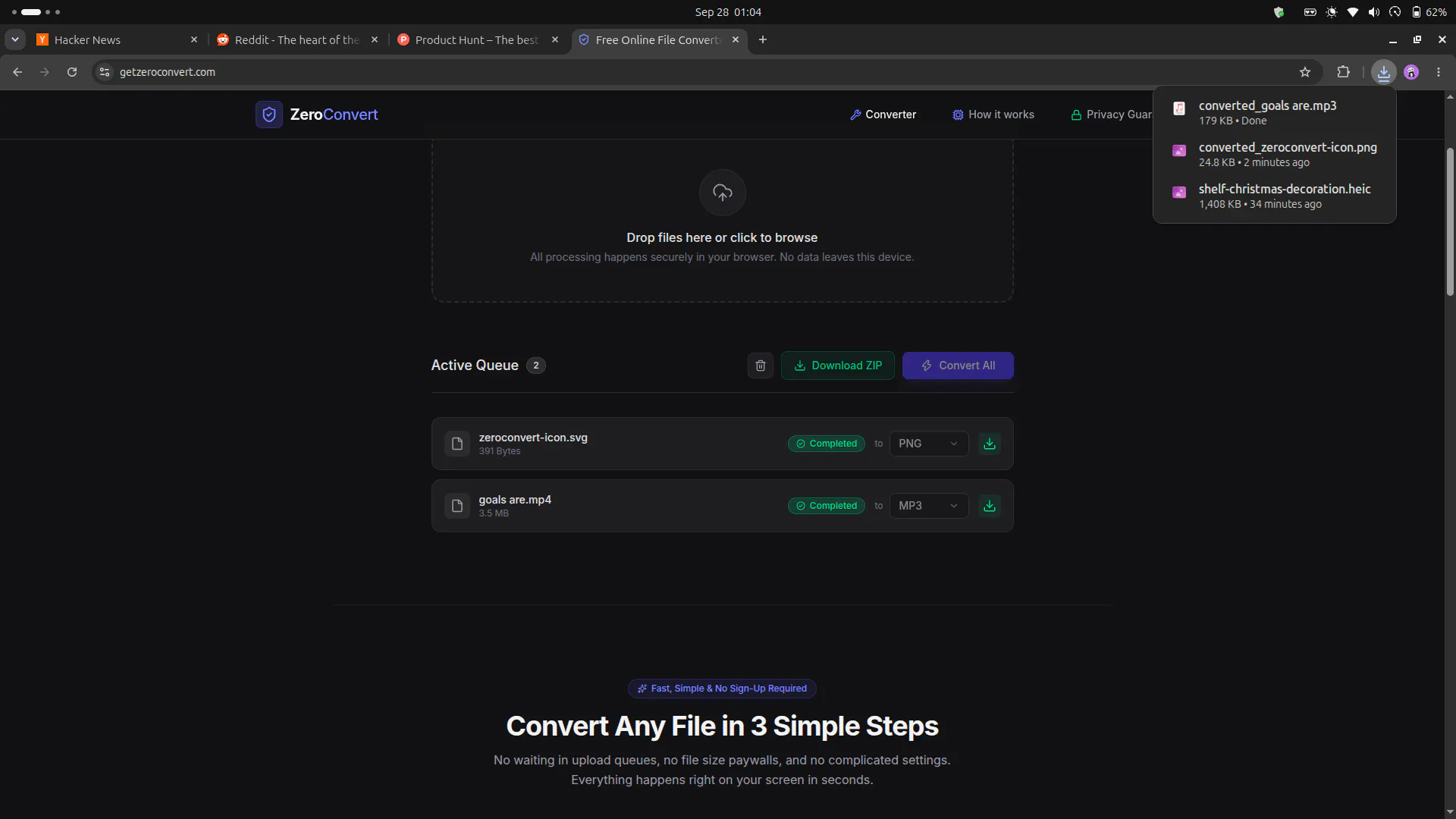 ZeroConvert gallery image