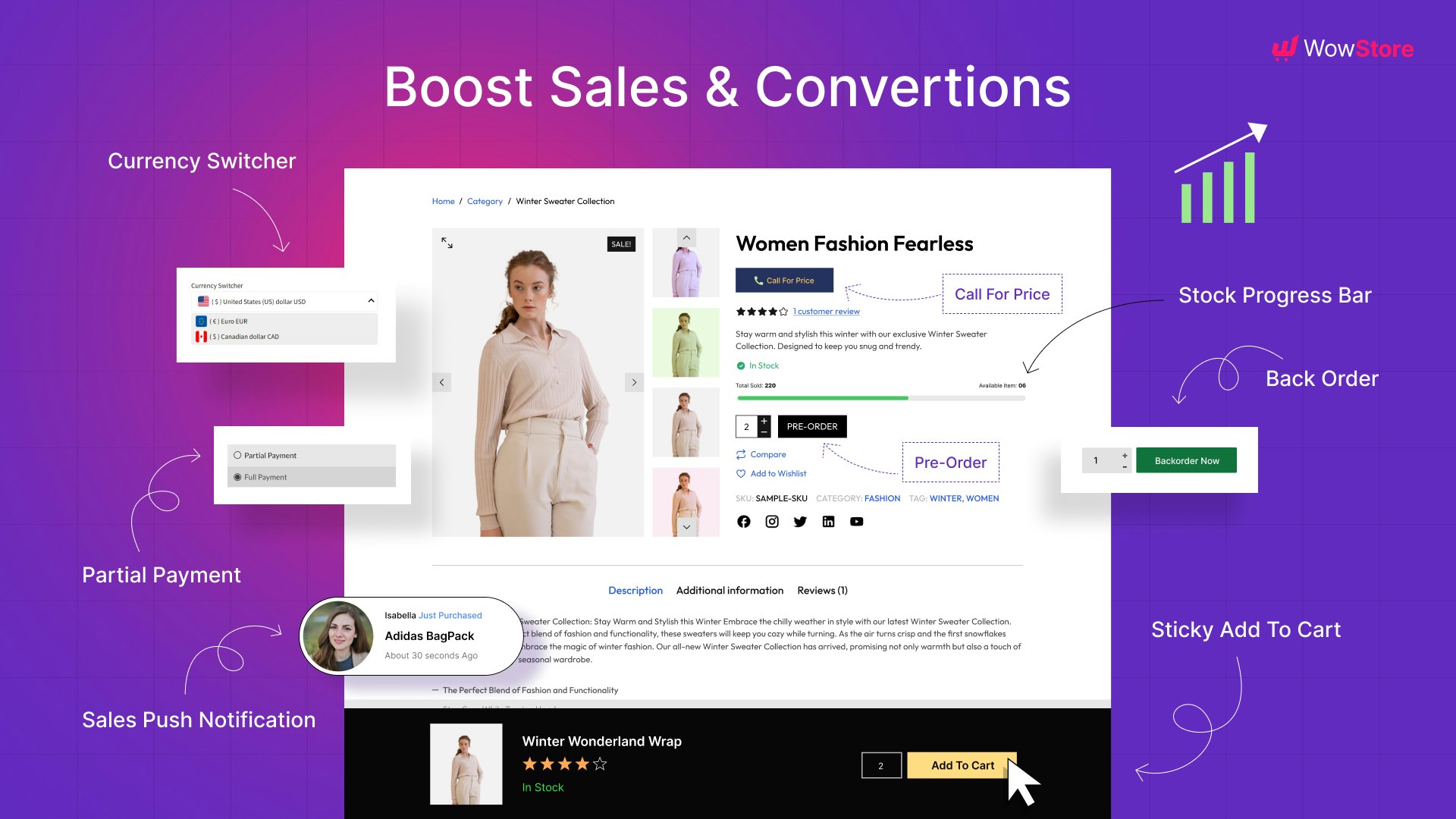 वाह - एजाइल ऑनलाइन स्टोर बनाएं और Wowstore के साथ बिक्री को बढ़ावा दें मीडिया 5