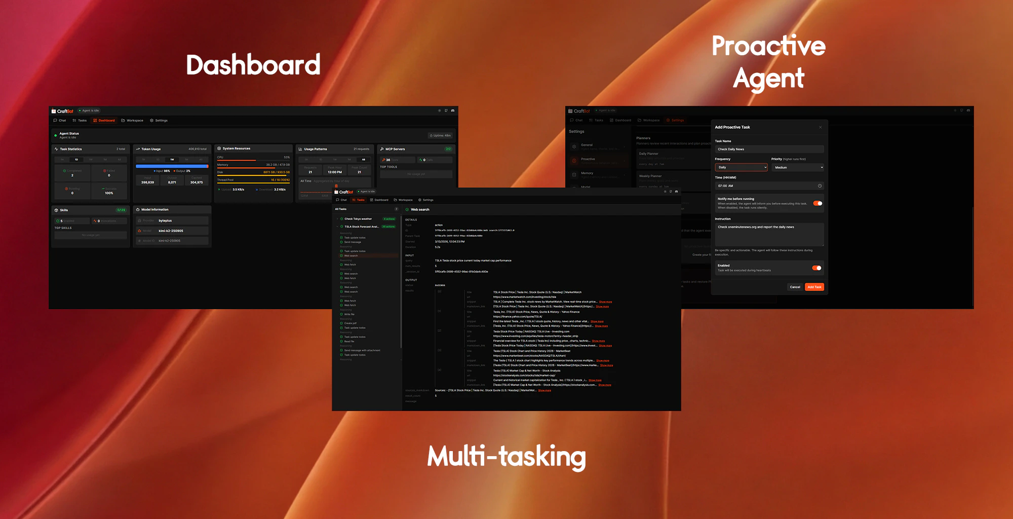 CraftBot screenshot 4