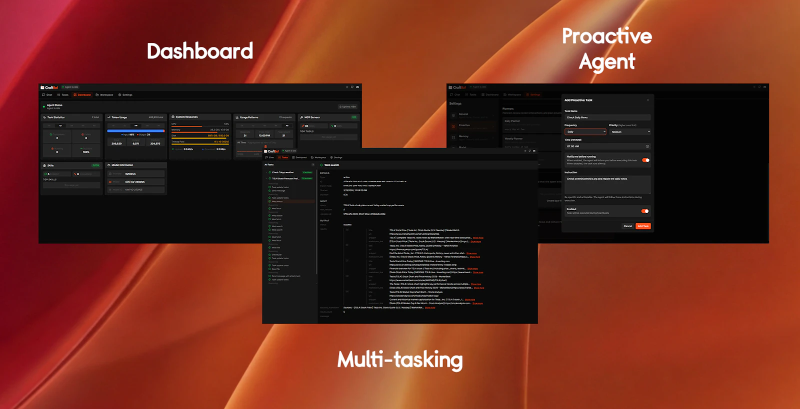CraftBot screenshot 5