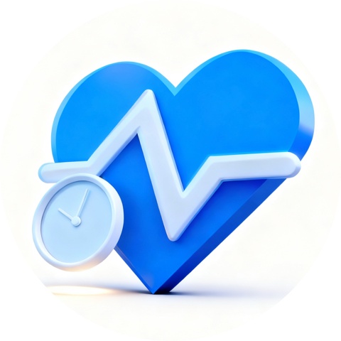 BParchive-Blood pressure Tracker - Product Hunt launch logo and brand identity