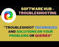 Software Hub Troubleshooting  media 1