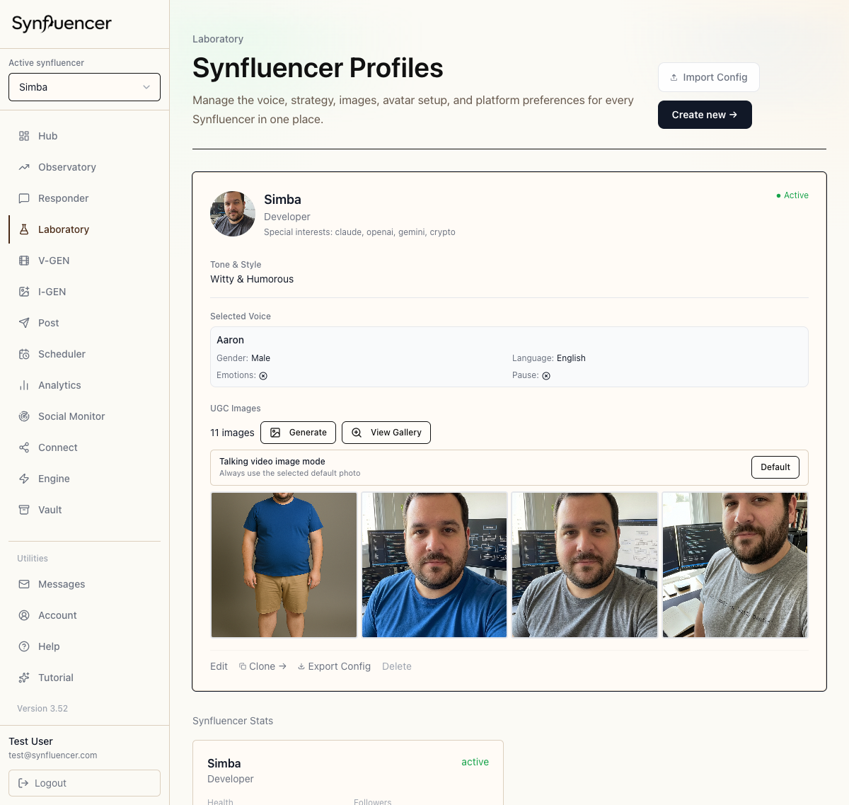 Synfluencer gallery image