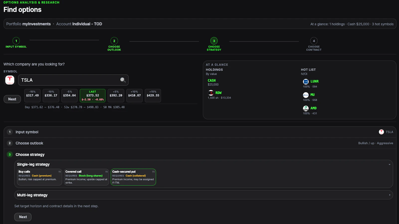 xFinance – xAI Options OS for HNWI screenshot 11