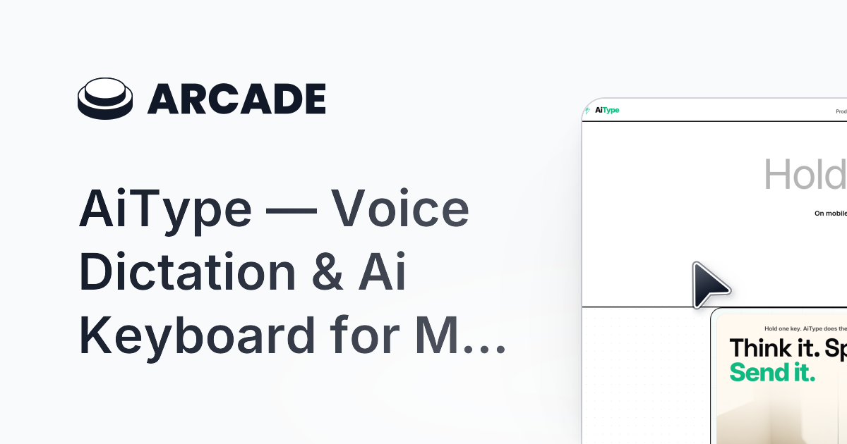 AiType - Voice Dictation & AI Keyboard gallery image