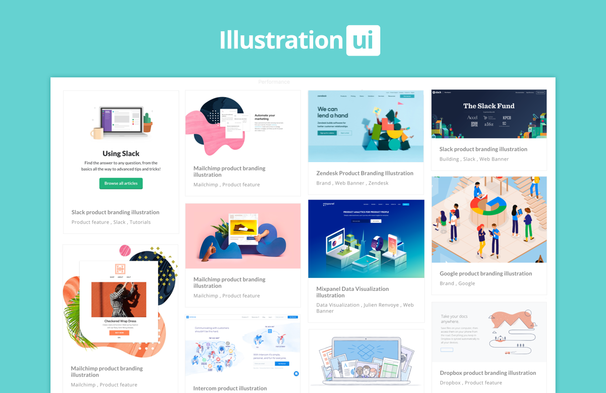 Illustration UI gallery image