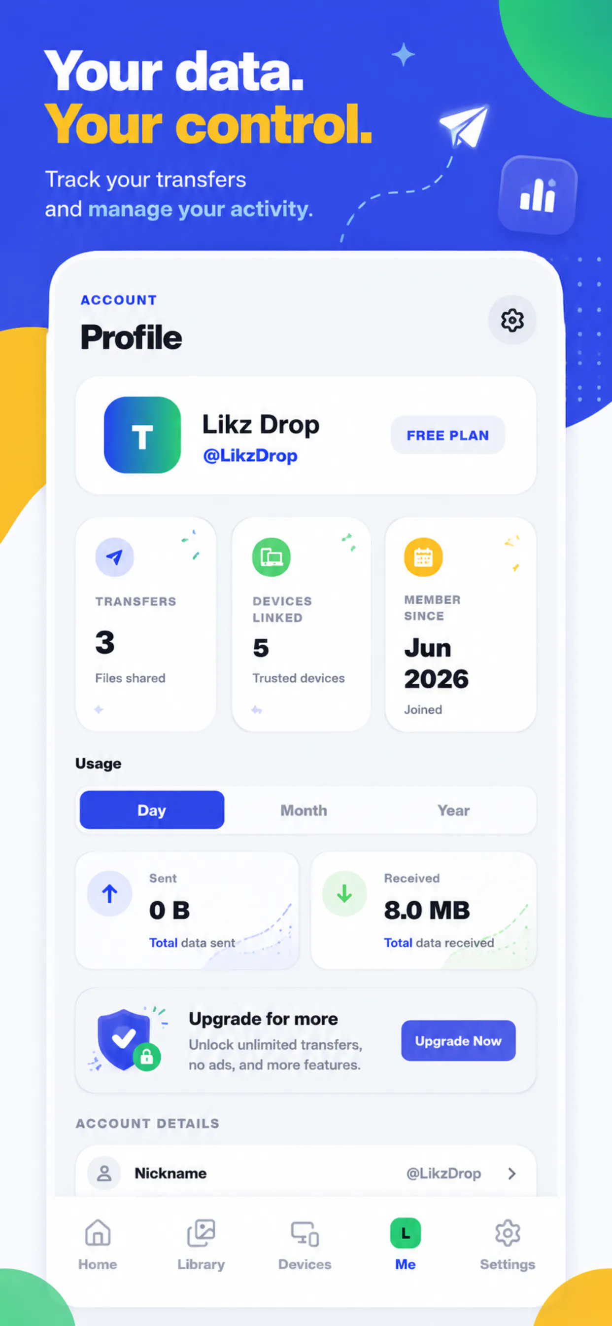 Likz Drop: File Transfer gallery image