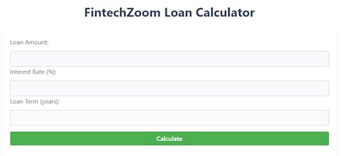 FintechZoom Mortgage Calculator gallery image