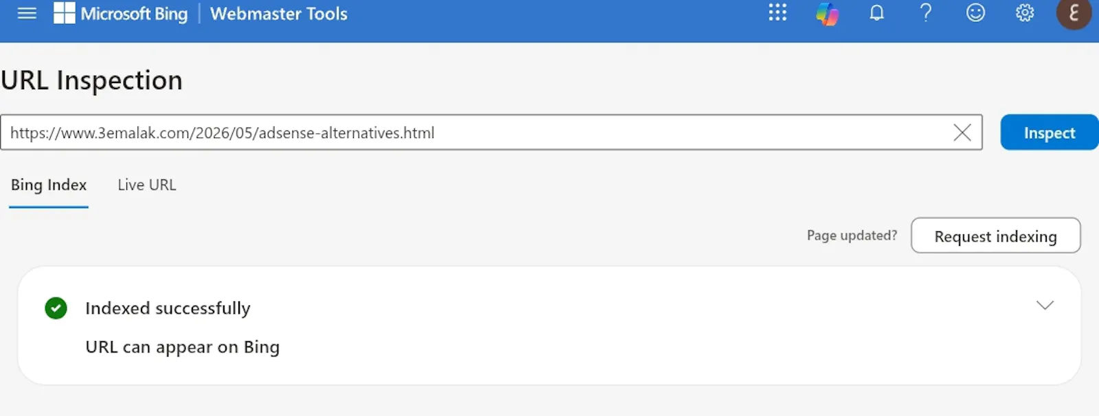 3Emalak Indexer Blogger & WP Forever  screenshot 2