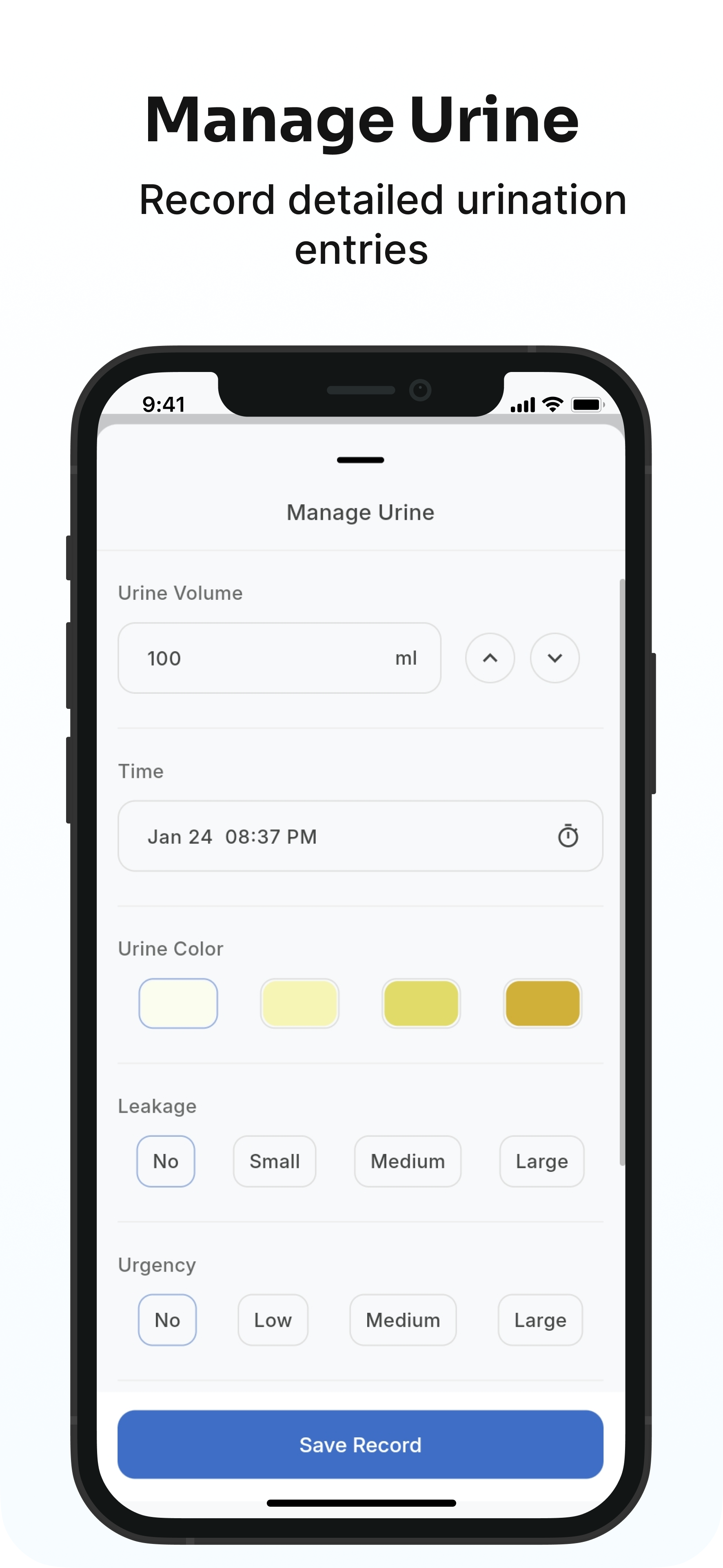 Uriflow - Urin -Tracker Medien 4