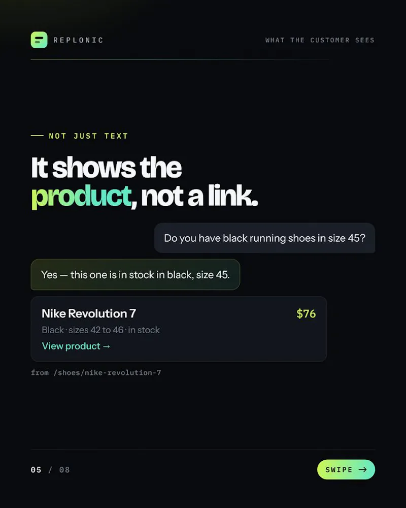 Replonic screenshot 5
