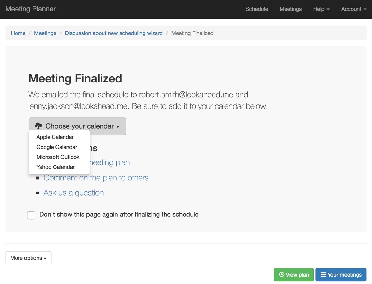 MeetingPlanner.io gallery image