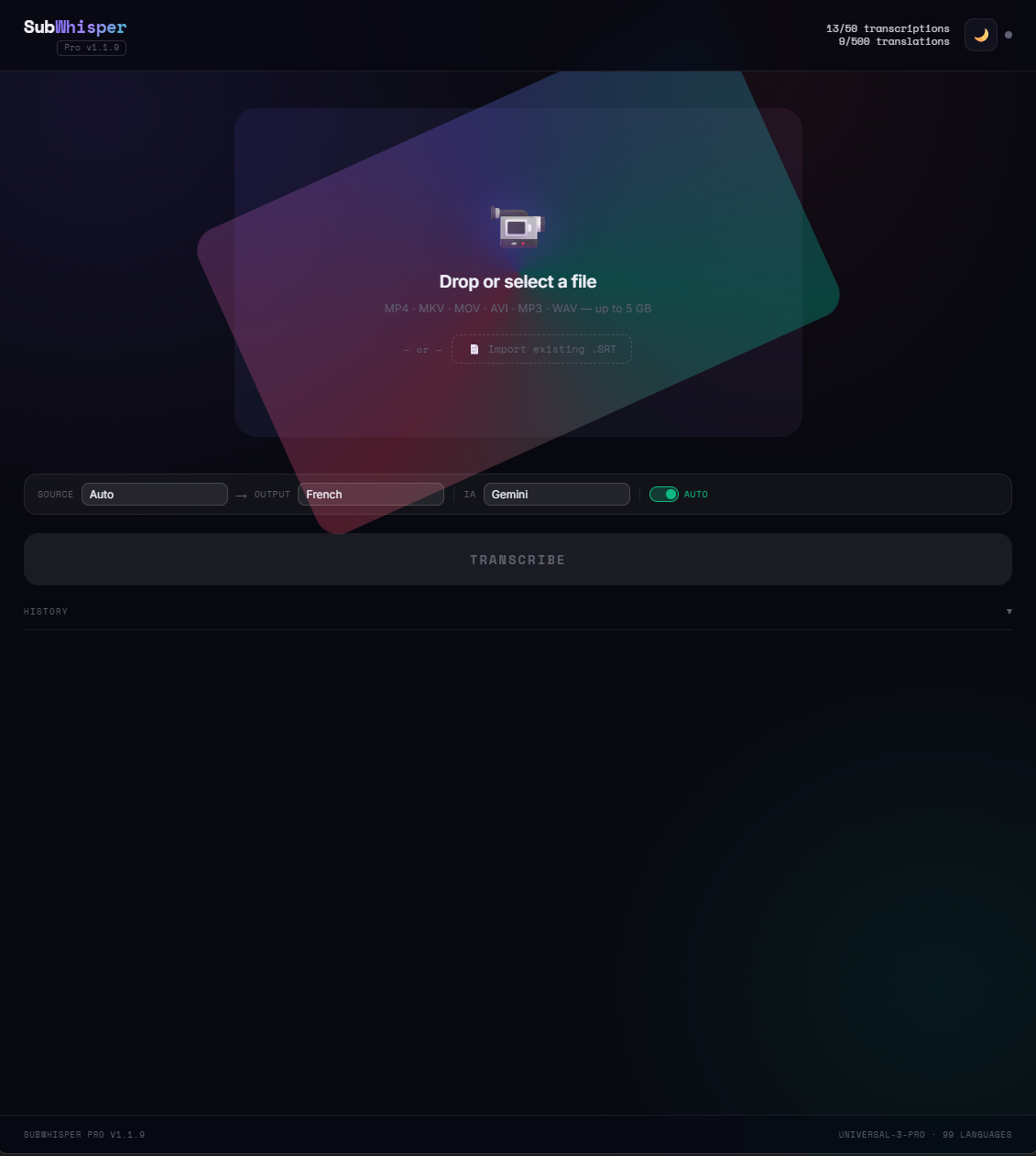 SubWhisper Pro gallery image