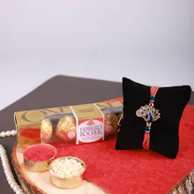 Fancy Pearl Rakhi Combo gallery image