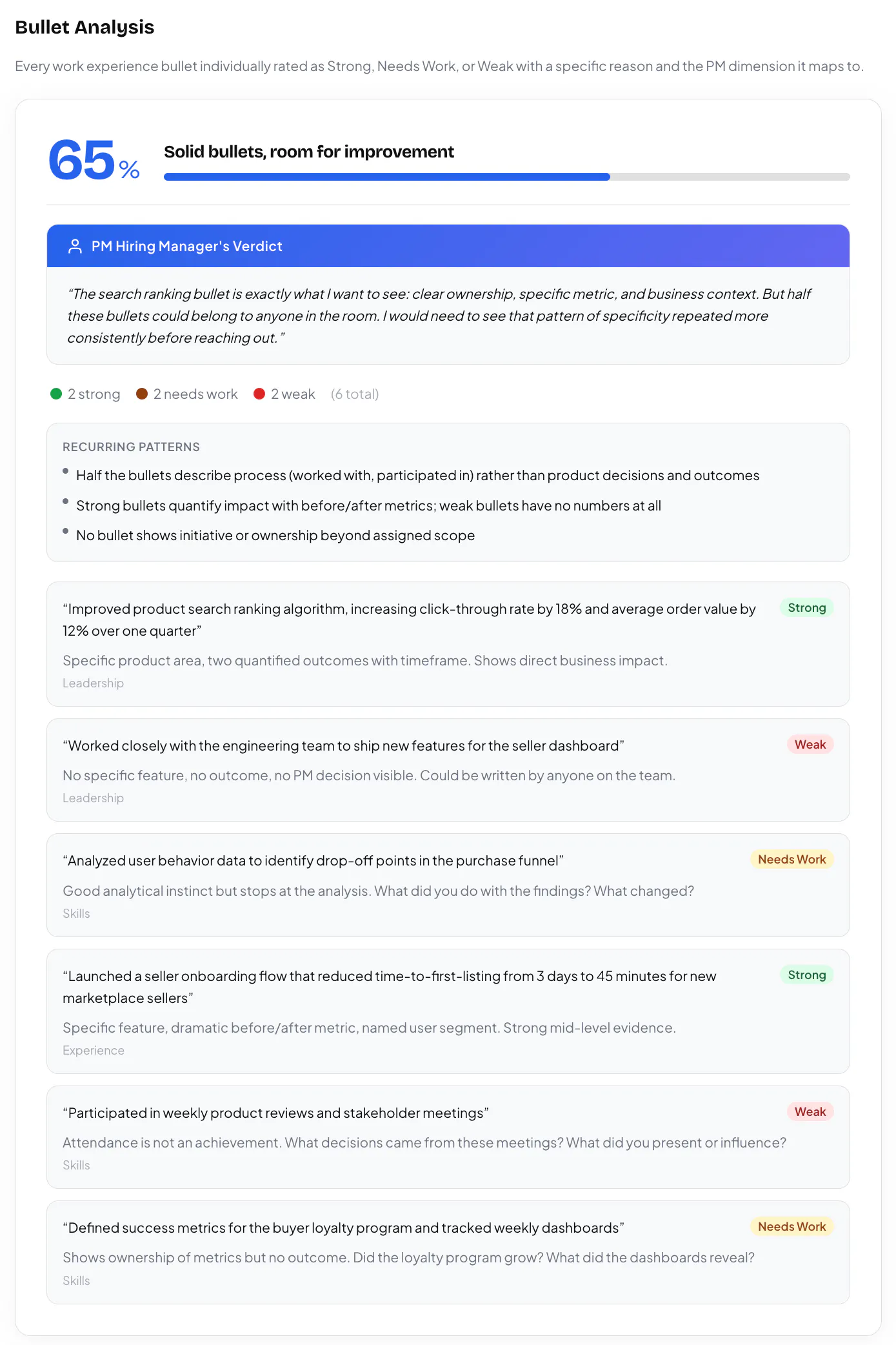 PMResume gallery image