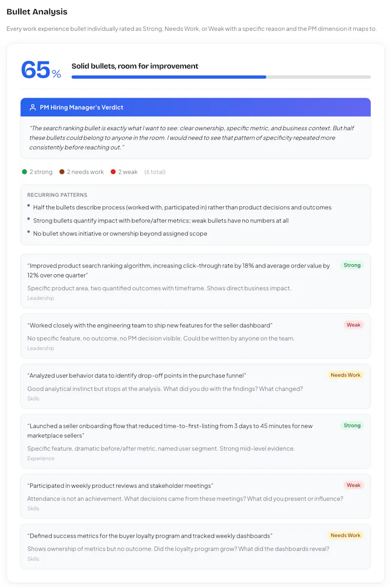 PMResume screenshot 4