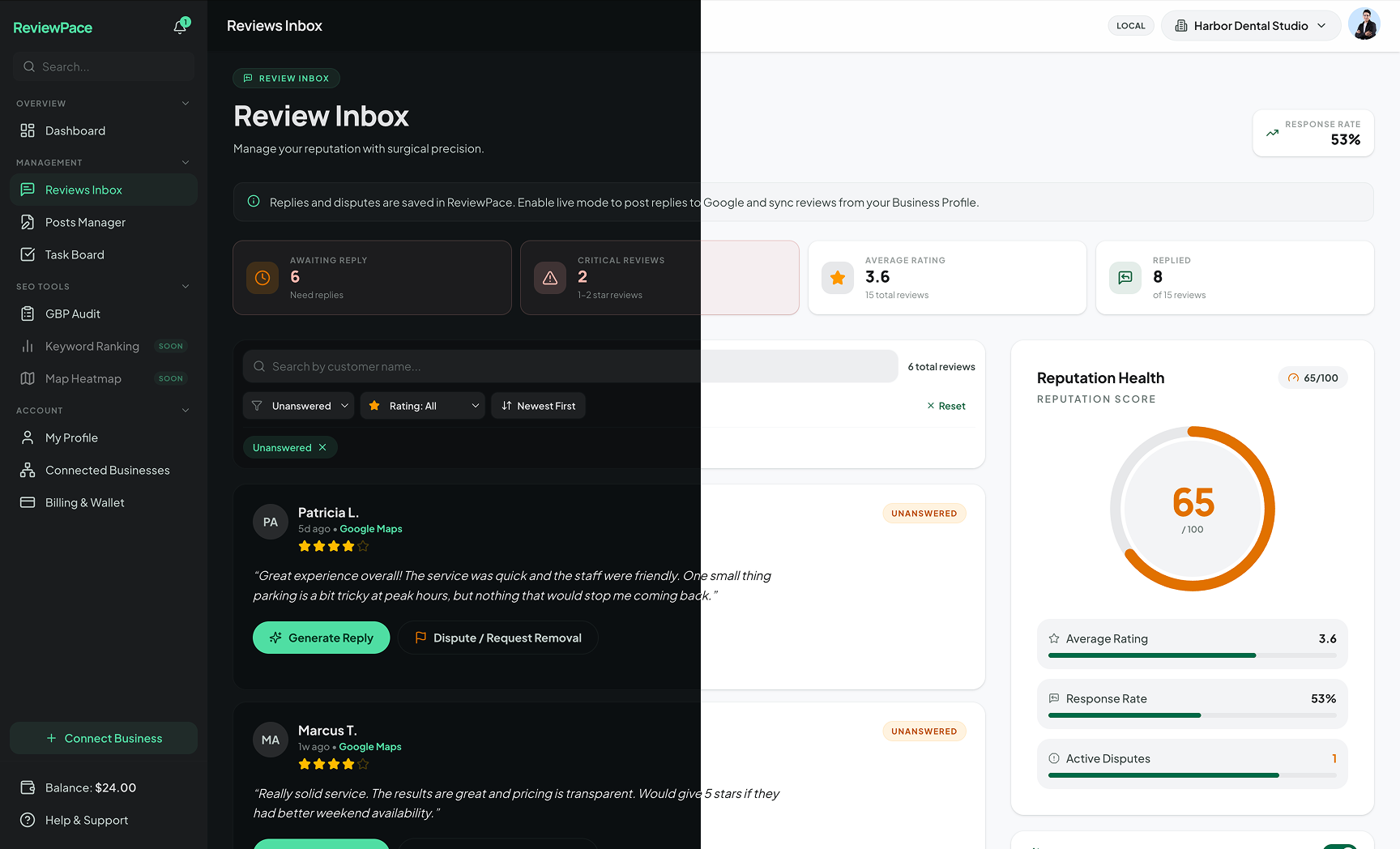 ReviewPace gallery image